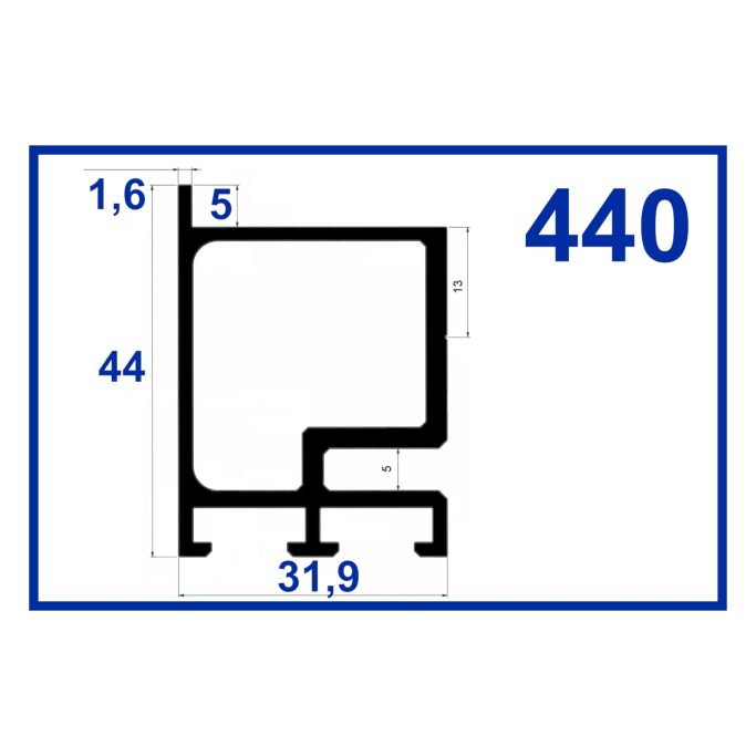 Blockrahmen 440